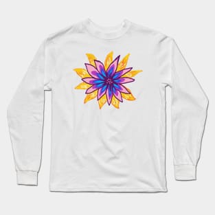 My garden full of flowers, vintage Flower patterns, oil painting Long Sleeve T-Shirt